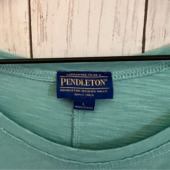 Pendleton Embroidered Long Sleeve Tee F4 - Picture 5 of 5